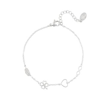 armband bedel zilver